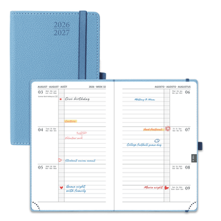 POPRUN 2026-2027 Academic Planner Aquamarine