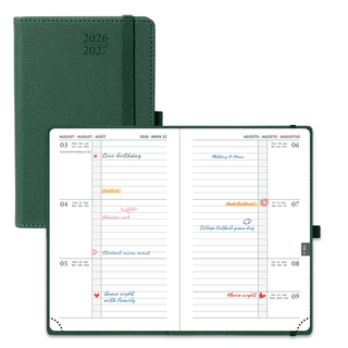POPRUN 2026-2027 Academic Planner Forest Green