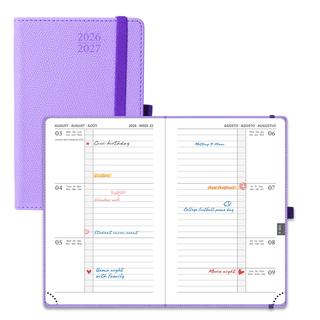 POPRUN 2026-2027 Academic Planner Lavender
