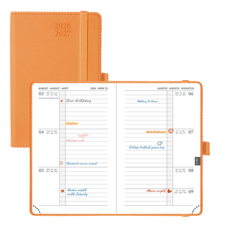 POPRUN 2026-2027 Academic Planner Orange