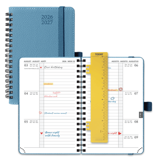 POPRUN 2026-2027 Academic Planner Aquamarine