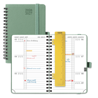 POPRUN 2026-2027 Academic Planner Army Green