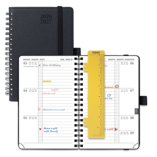 POPRUN 2026-2027 Academic Planner Black