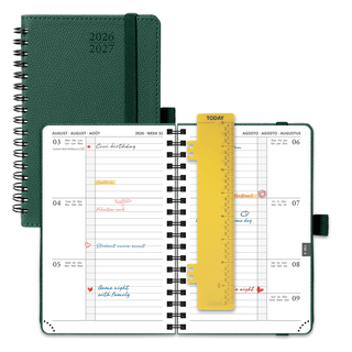 POPRUN 2026-2027 Academic Planner Forest GreenS