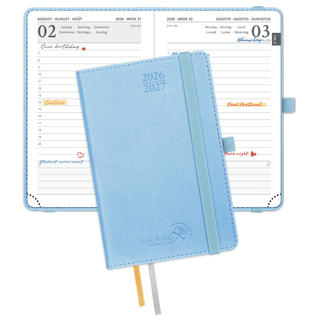POPRUN 2026-2027 Academic Planner Blue