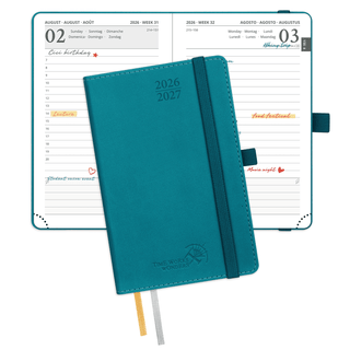 POPRUN 2026-2027 Academic Planner Pacific Green