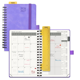 POPRUN 2026-2027 Academic Planner Lilac