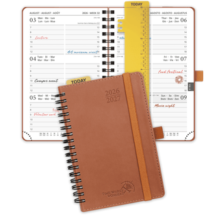 POPRUN 2026-2027 Academic Planner Brown