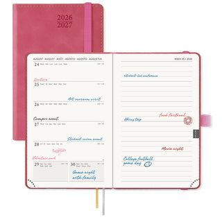 POPRUN 2026-2027 Academic Planner Magenta