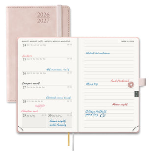 POPRUN 2026-2027 Academic Planner Pink