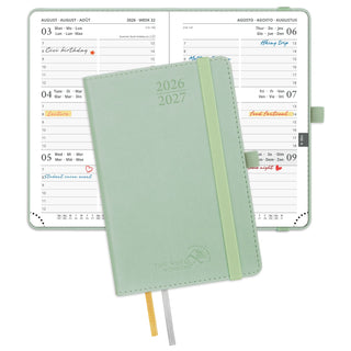 POPRUN 2026-2027 Academic Planner Celadon Green