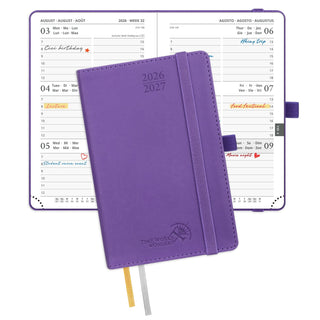 POPRUN 2026-2027 Academic Planner Purple