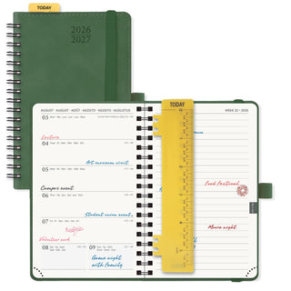 POPRUN 2026-2027 Academic Planner Green