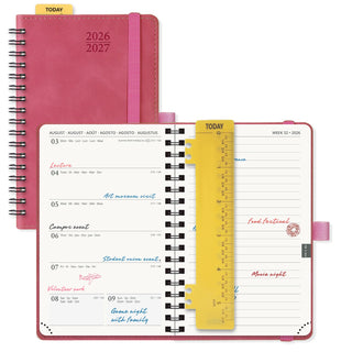 POPRUN 2026-2027 Academic Planner Magenta
