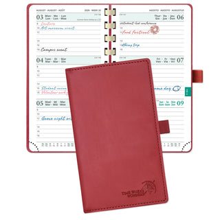 POPRUN 2025-2026 Academic Planner Burgundy