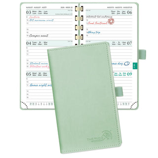 POPRUN 2025-2026 Academic Planner Celadon Green